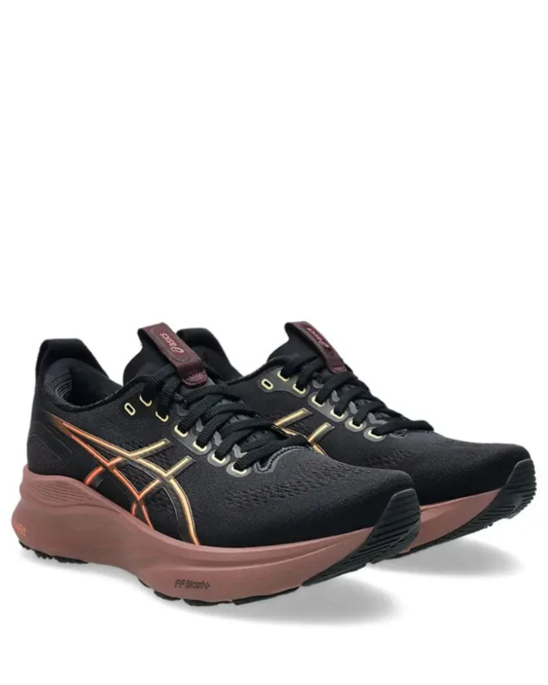 ASICS Gel Kayano 32 Women Running Shoes - Black/Dark Currant