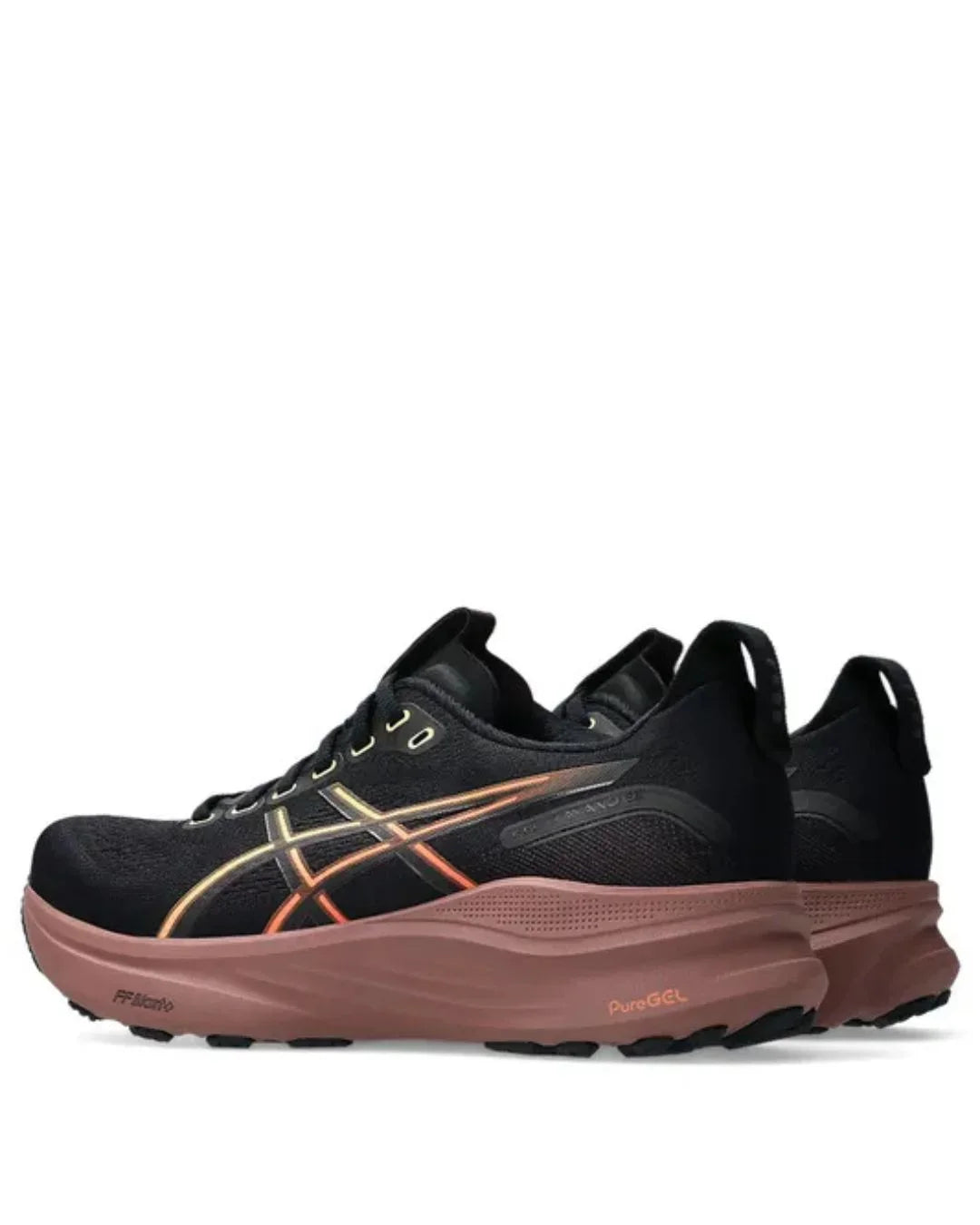 ASICS Gel Kayano 32 Women Running Shoes - Black/Dark Currant