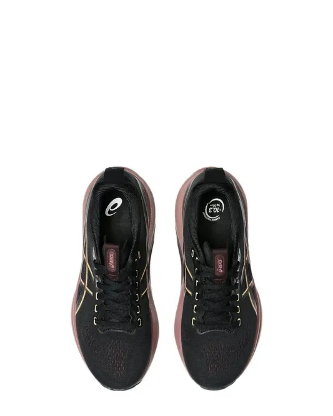 ASICS Gel Kayano 32 Women Running Shoes - Black/Dark Currant