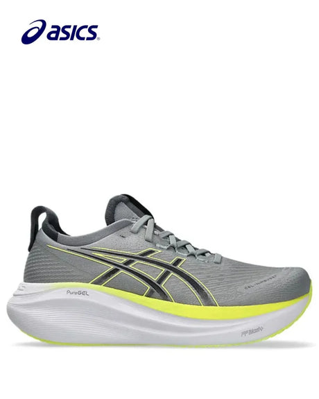 ASICS Gel Nimbus 27 Men Running Shoes - Gravel/Carrier Grey