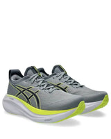 ASICS Gel Nimbus 27 Men Running Shoes - Gravel/Carrier Grey