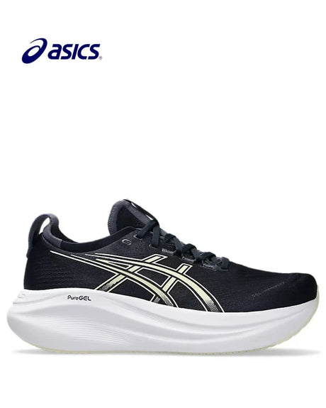 ASICS Gel Nimbus 27 Men Running Shoes - Midnight/Vanilla