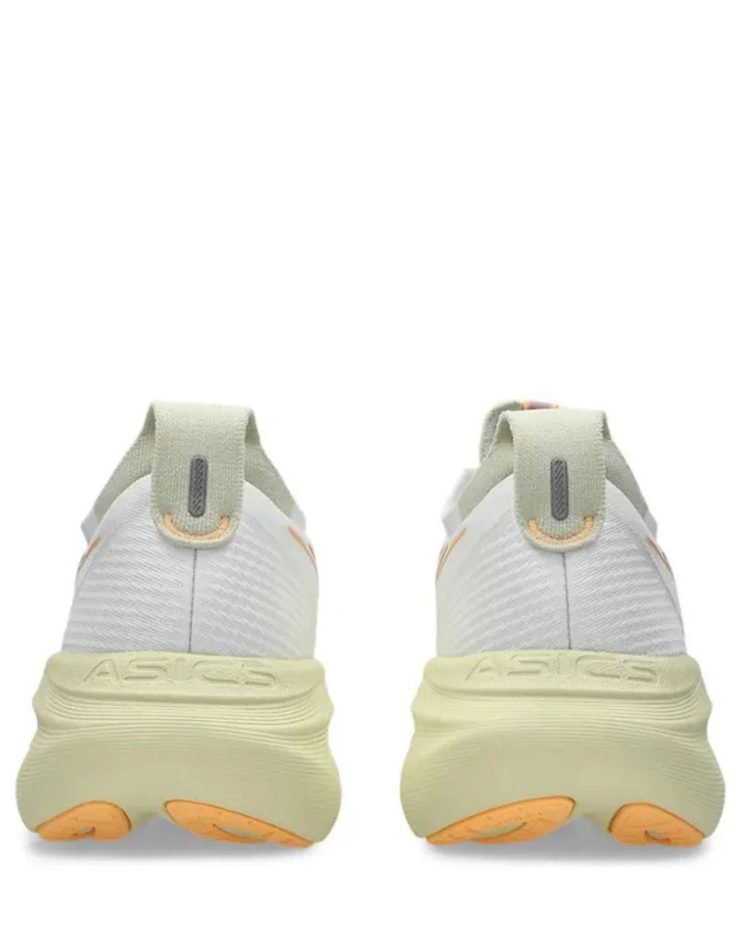 ASICS Gel Nimbus 27 Men Running Shoes - White/Fawn