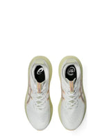 ASICS Gel Nimbus 27 Men Running Shoes - White/Fawn