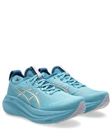 ASICS Gel Nimbus 27 Women Running Shoes - Still Water/Cream