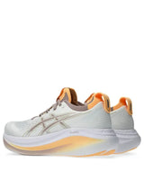 ASICS Gel Nimbus 27 Women Running Shoes - White/Fawn