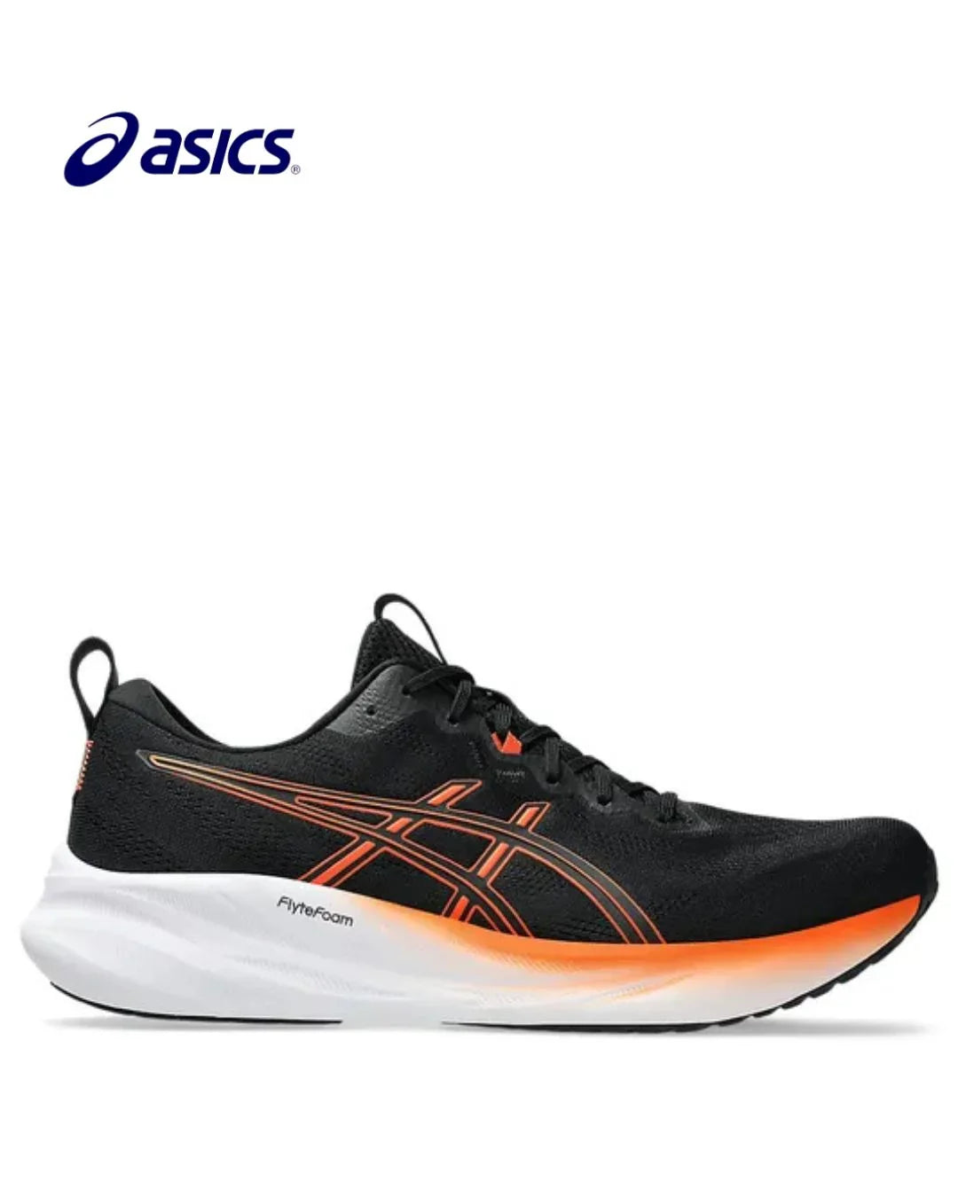 ASICS Gel Pulse 16 Men Running Shoes - Black/Nova Orange