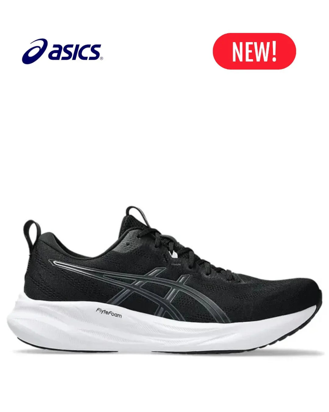 ASICS Gel Pulse 16 Men Running Shoes - Black/Carrier Grey