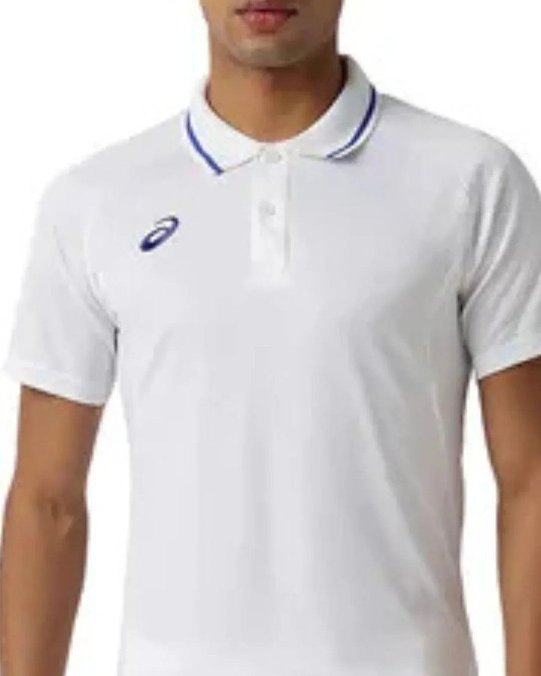 ASICS Men Cricket Polo 2 - Cream