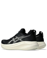 ASICS Gel Nimbus 27 Men Running Shoes - Black/Lake Grey