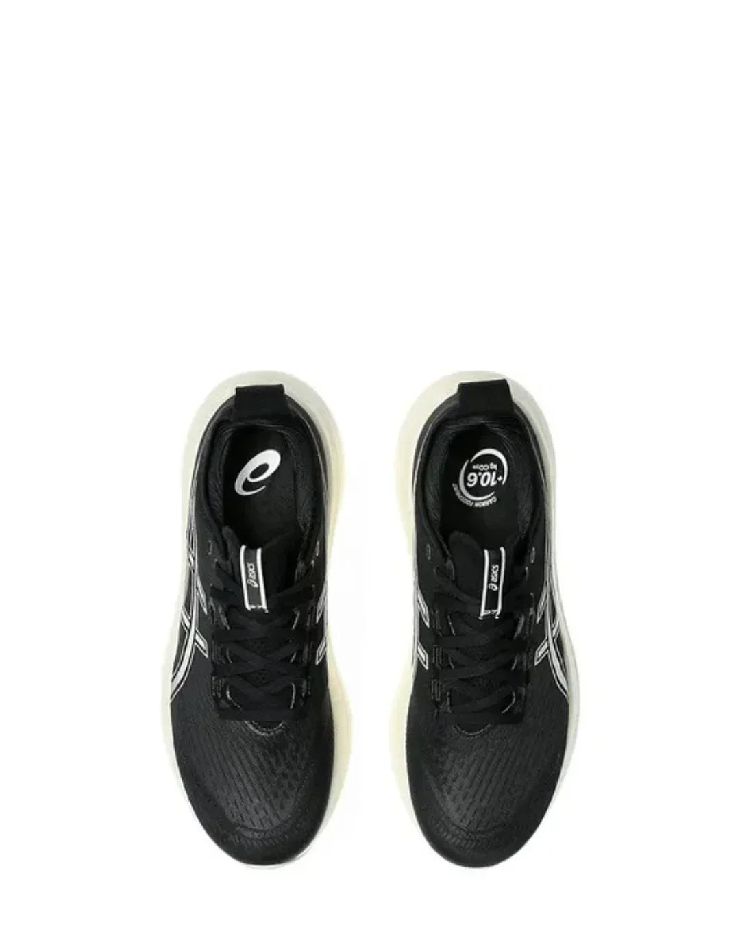 ASICS Gel Nimbus 27 Men Running Shoes - Black/Lake Grey