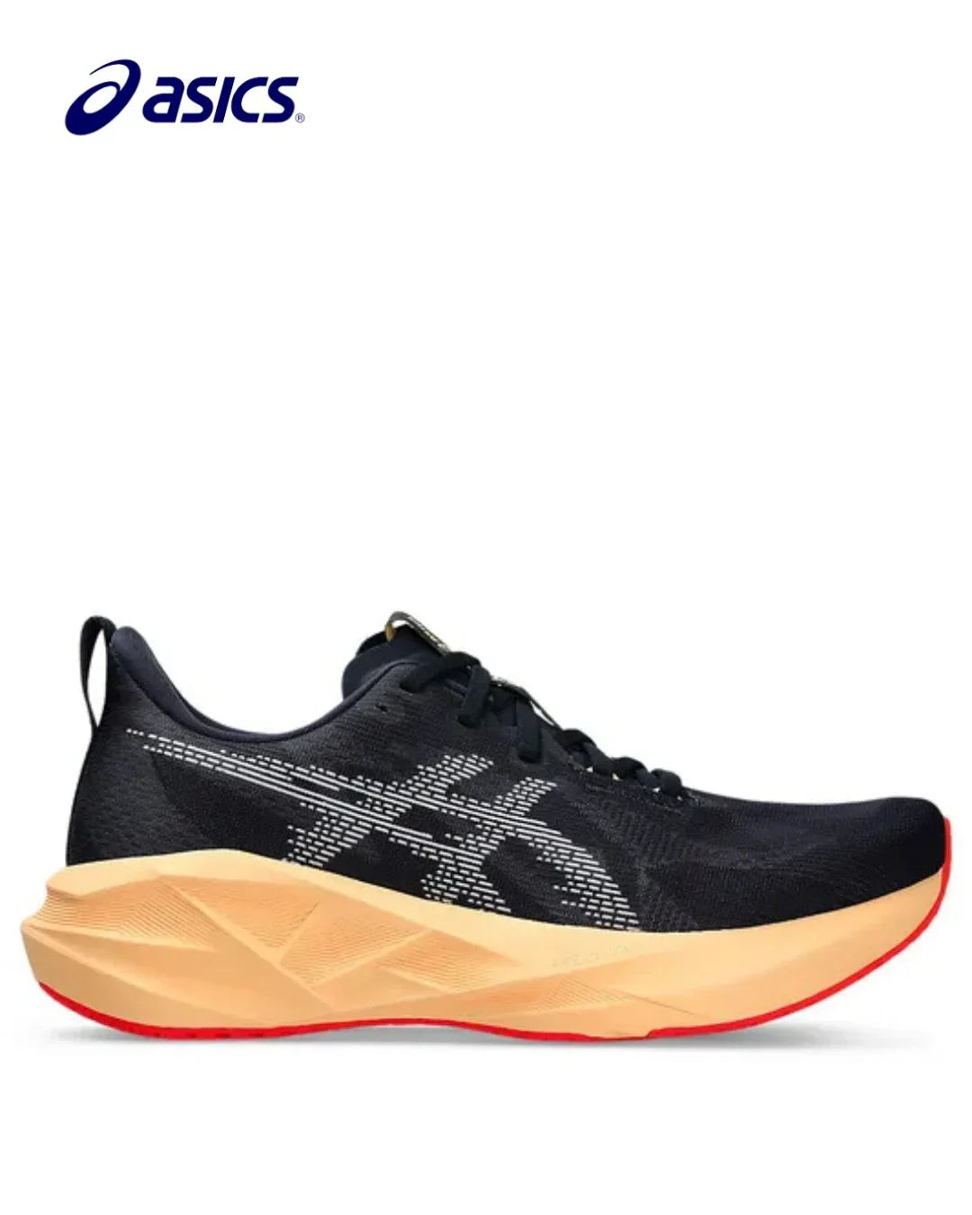 ASICS Novablast 5 Men Running Shoes - Midnight/ Orange Glow