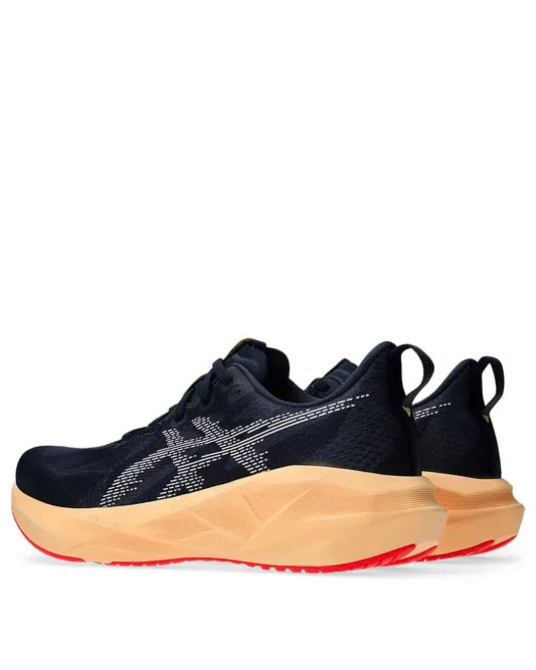 ASICS Novablast 5 Men Running Shoes - Midnight/ Orange Glow