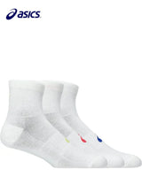 ASICS Quarter 3P Unisex Training Socks