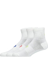 ASICS Quarter 3P Unisex Training Socks