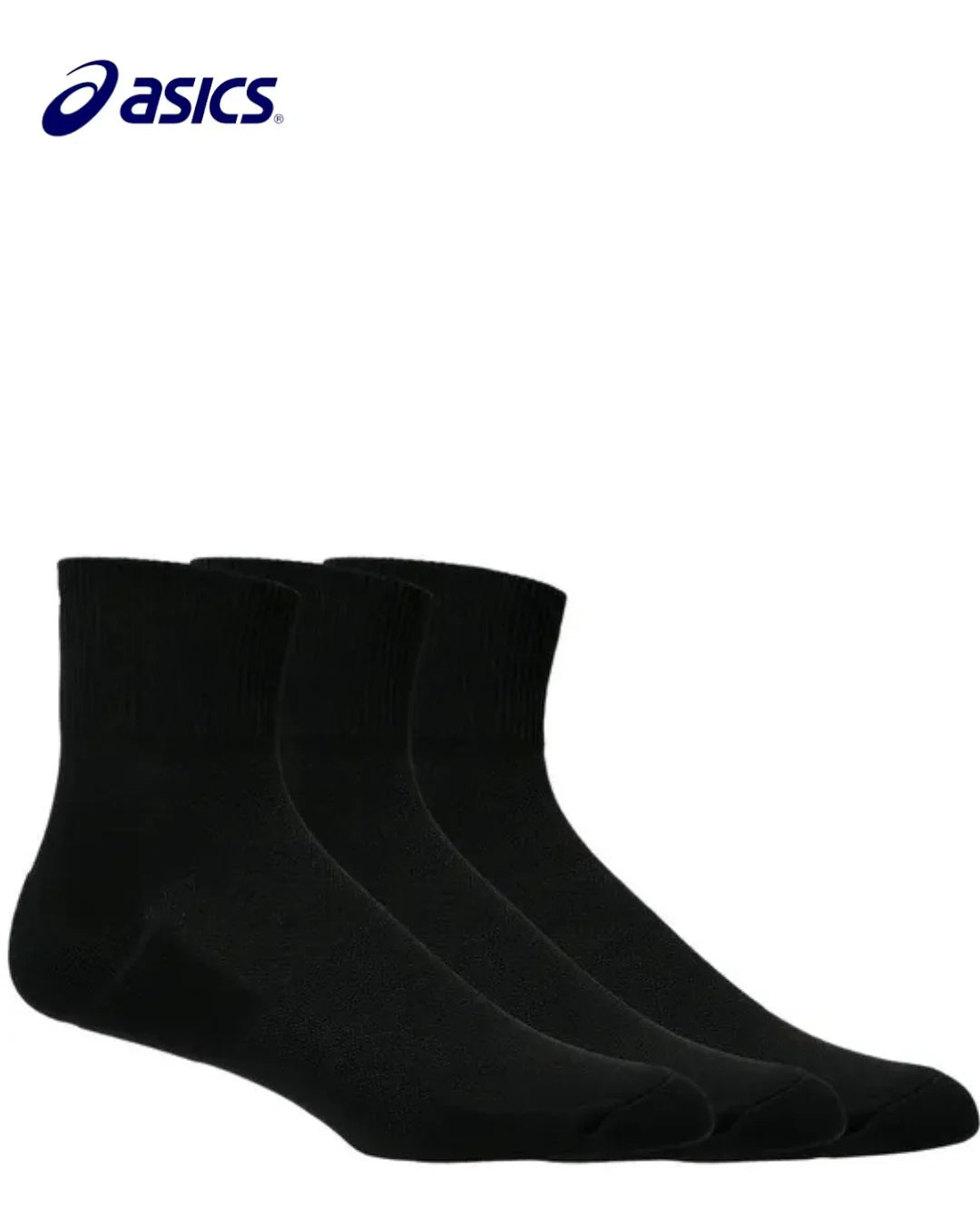 ASICS Running Quarter 3P Unisex Running Socks
