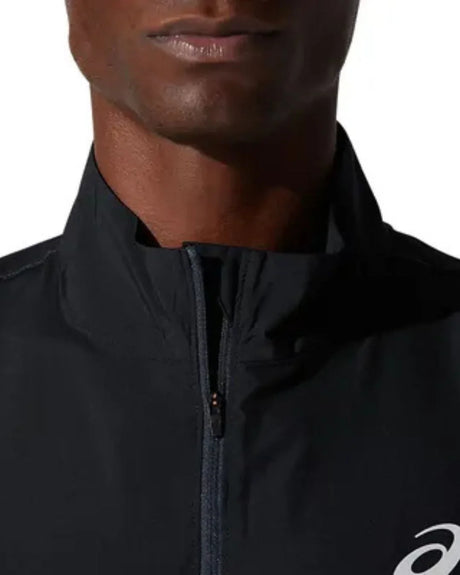 ASICS Silver Jacket Men Running Jacket - Performance Black