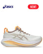 ASICS Gel Nimbus 27 Women Running Shoes - White/Fawn