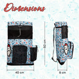 Aqua Arctic Unisex Swimming Bag |Water Sports |Dry Bags |Wet Pocket |Accessories |Beach Bag |Storage Swim Gym Gears |Drawstring Backpack |Netball Backpack | Pocket for Cap and Goggles
