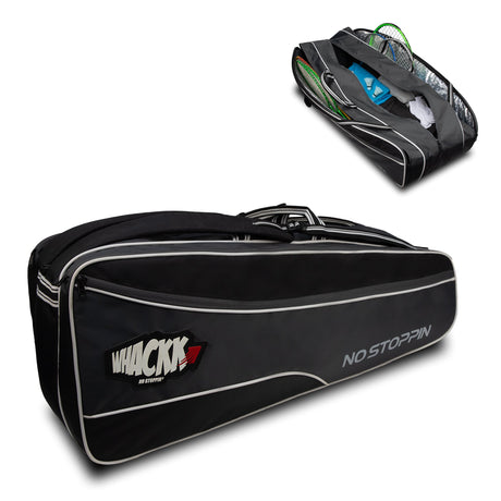 Vanguard Black Grey Tennis & Badminton Bag