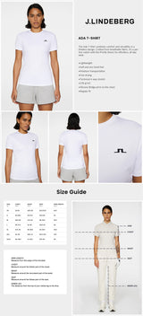 J Lindeberg Women’s Ada T-Shirt - White