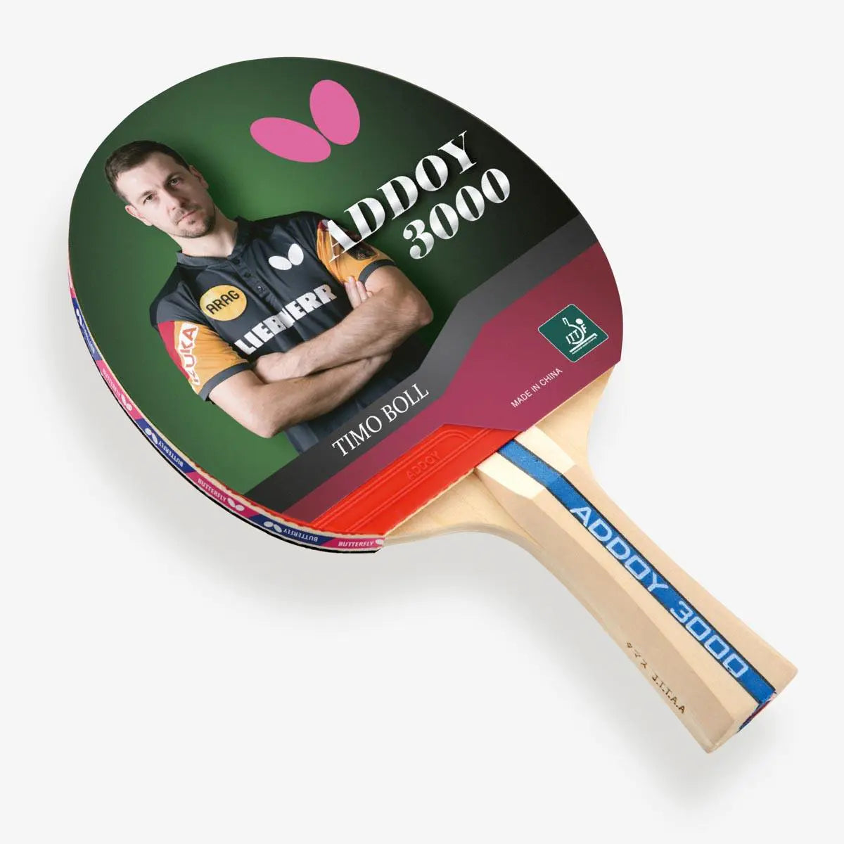 Addoy 3000 Table Tennis Racket Butterfly | KIBI Sports Butterfly