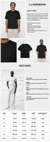 J Lindeberg Men's Ade T-shirt - Black