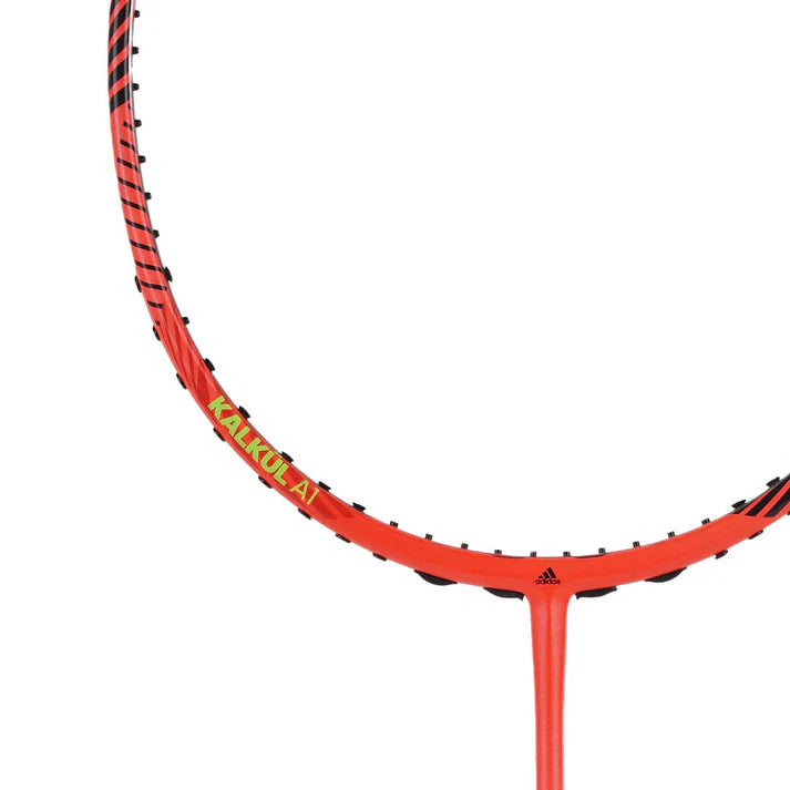 Solar Red Kalkul A1 Strung Badminton Racket - 4U Adidas | KIBI SPORTS
