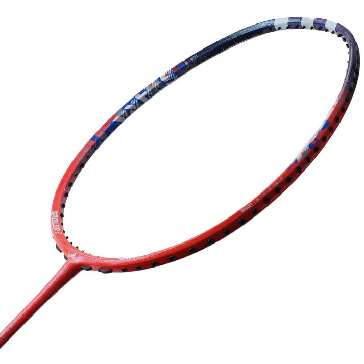 Solar Red Spieler E Stark Strung Badminton Racket-4U/G5 - 4U Adidas | KIBI SPORTS