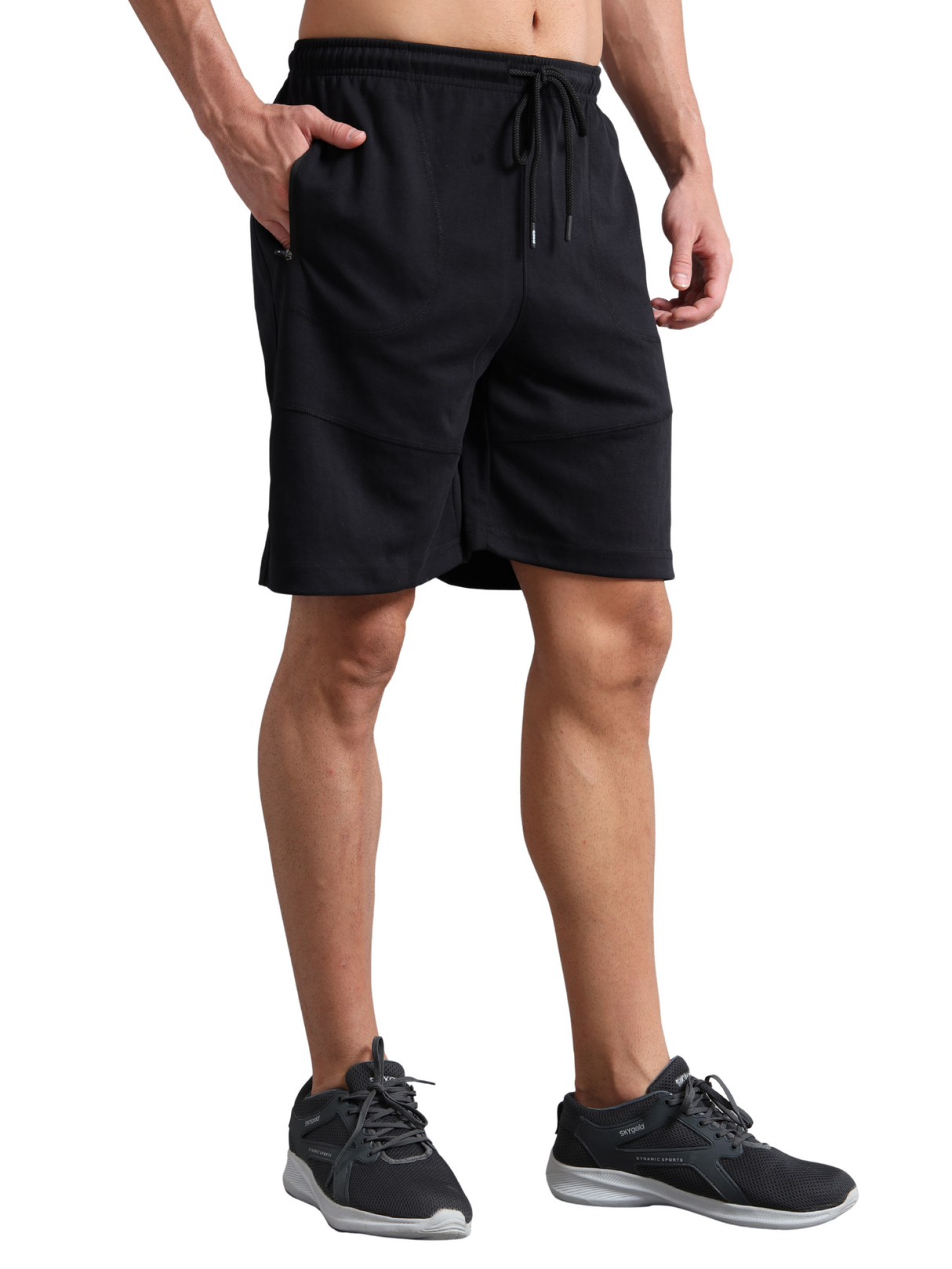 Synco AeroFlex Shorts For Men (Black)