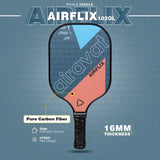 AIRFLIX PICKLEBALL PADDLE 102OL WITH BAG