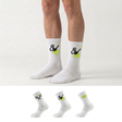 The Sock Street Ground Stroke-Pack of 3 - Socks