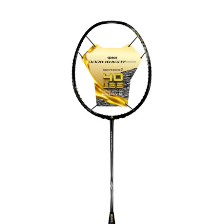 APACS Dark Knight Badminton Racquet (Black) | Noah Sports
