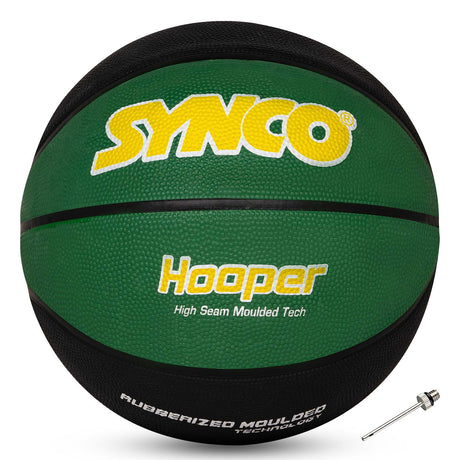 Synco Hooper series Men's Basketball (Size-7) Green-Black