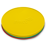 Synco Spot Rubber Markers 8 Inch (Set of 10) Multicolor