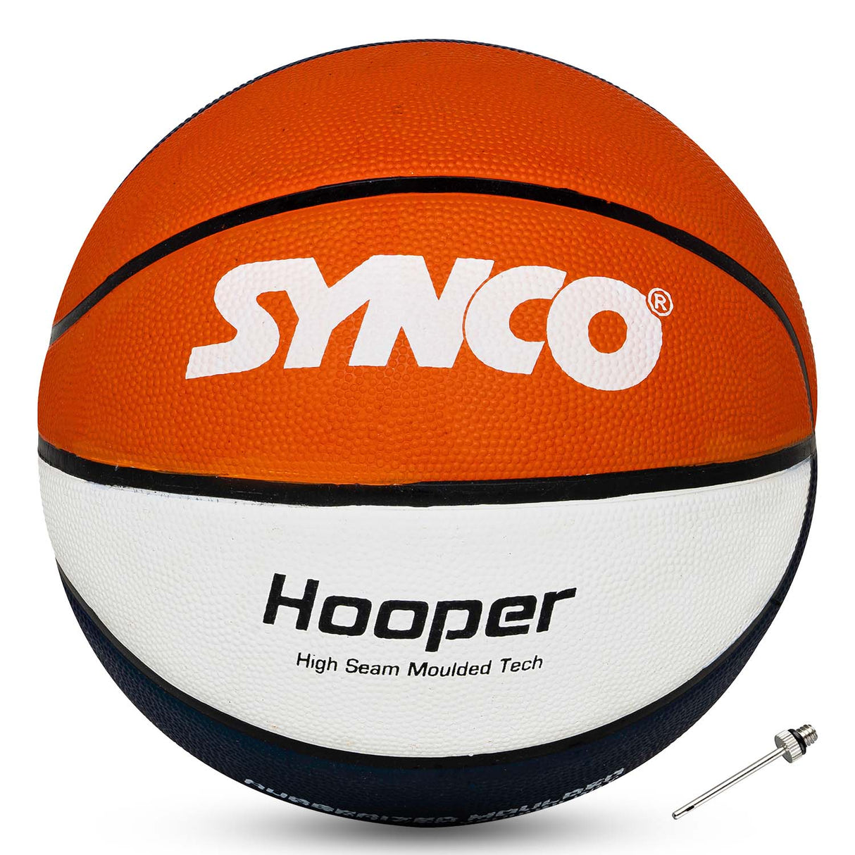 Synco Hooper series Men's Basketball (Size-7) Red-White-Blue