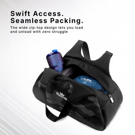 Creed Crypto Black camouflage – Duffle Bag Built for Power, Performance & Durability