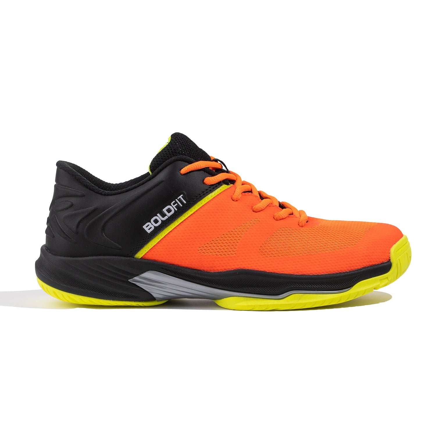 Inferno Mens Badminton Shoes - Orange-Black