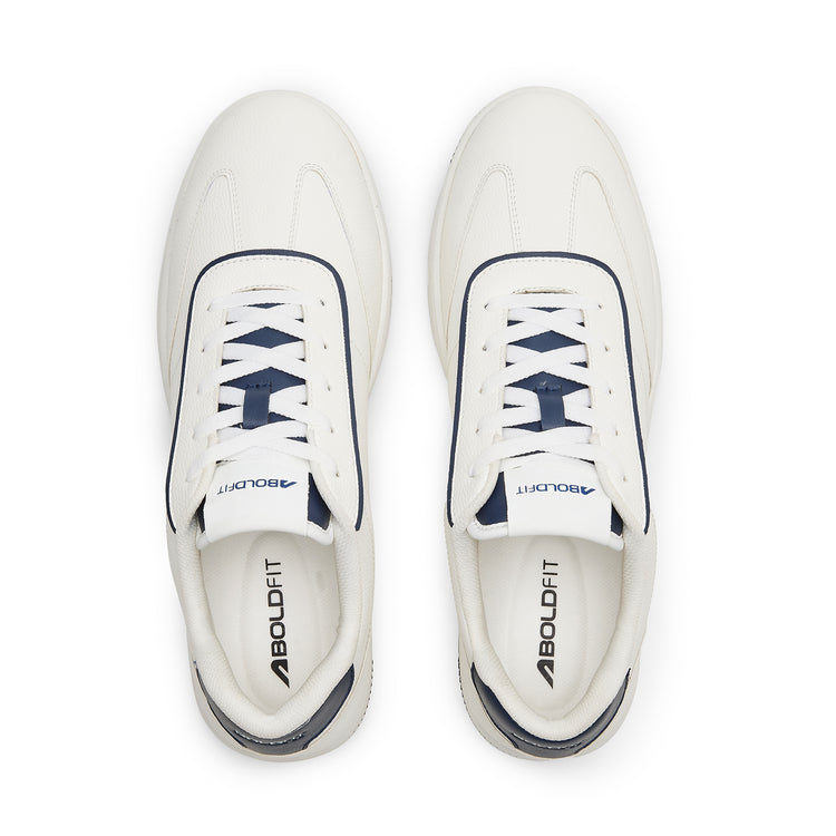 Sneakers shoes for men Skyline White Navy