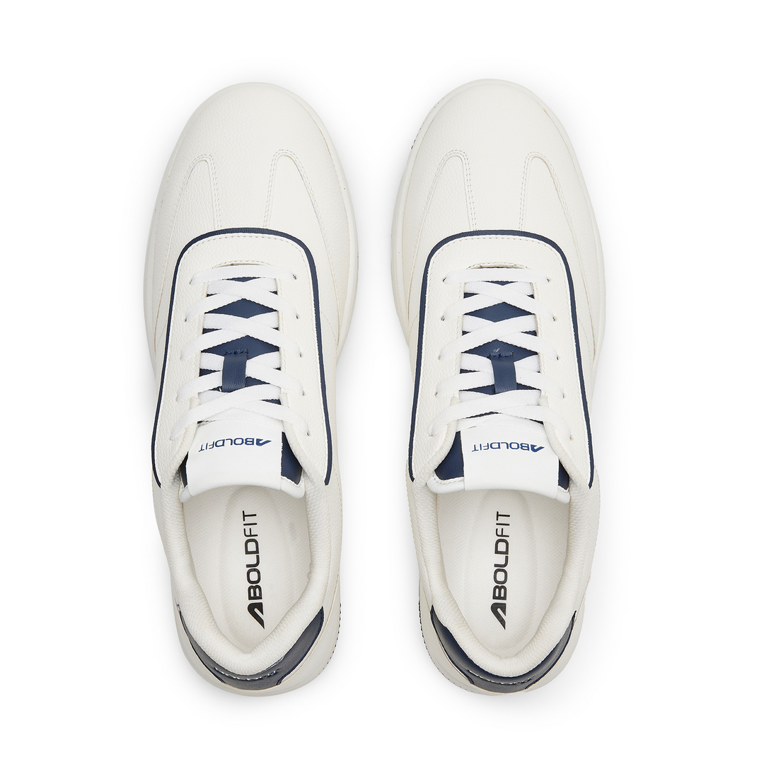 Sneakers shoes for men Skyline White Navy