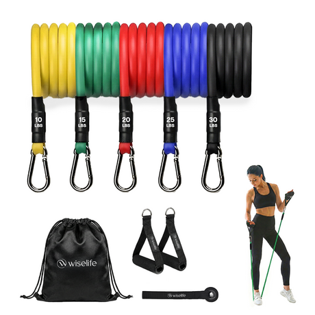 Resistance Tube Set of 5 | Wiselife