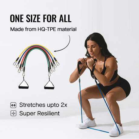 Resistance Tube Set of 5 | Wiselife
