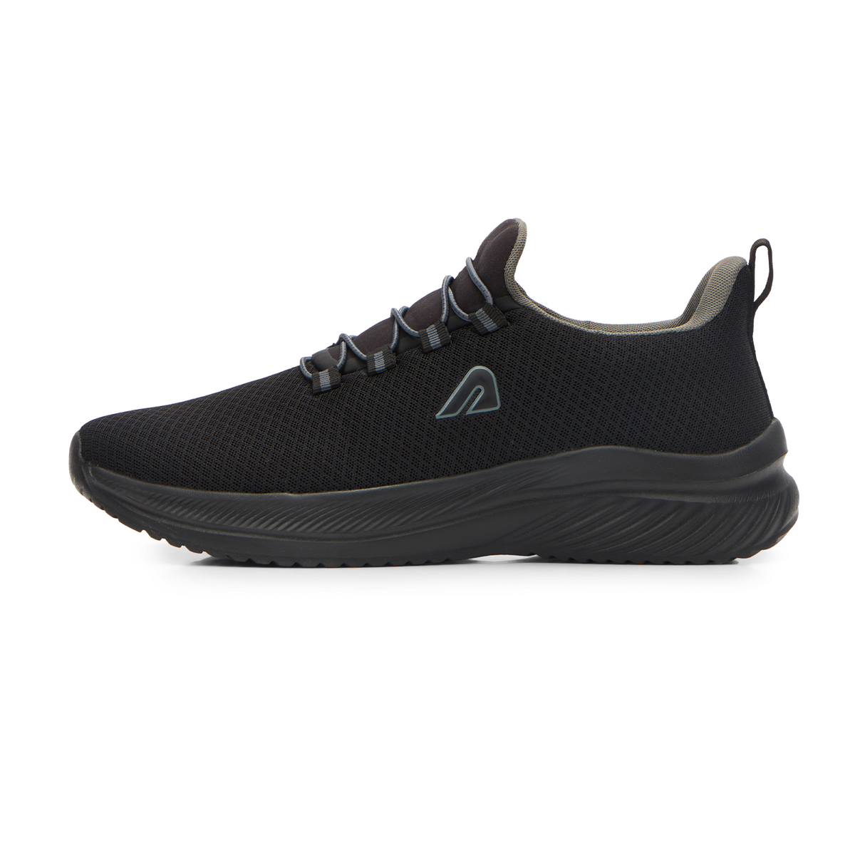 Flexcush Men Walking Shoes - Black