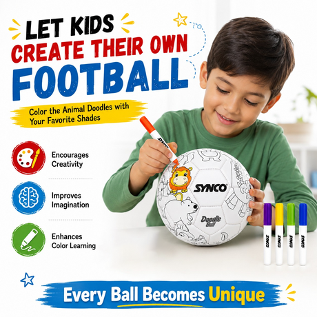 Synco Doodle Ball Animal Edition - Size 2