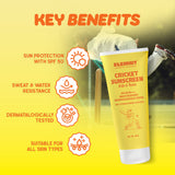 Cricket sunscreen for kids & teens