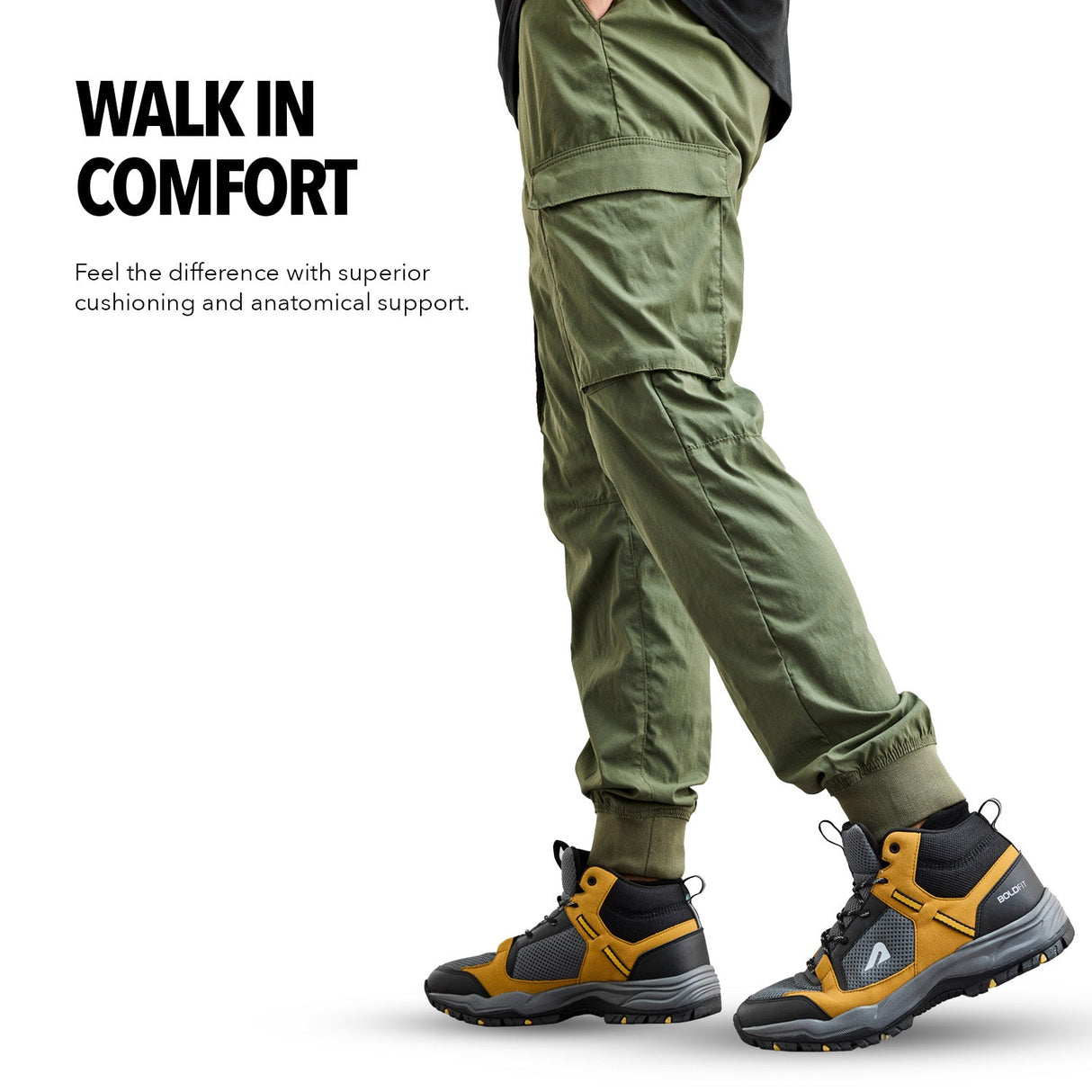 Trail King Hiking Shoes - Yellow