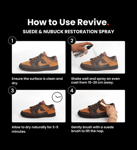 Revive - Suede & Nubuck Restoration Spray | Shoegr