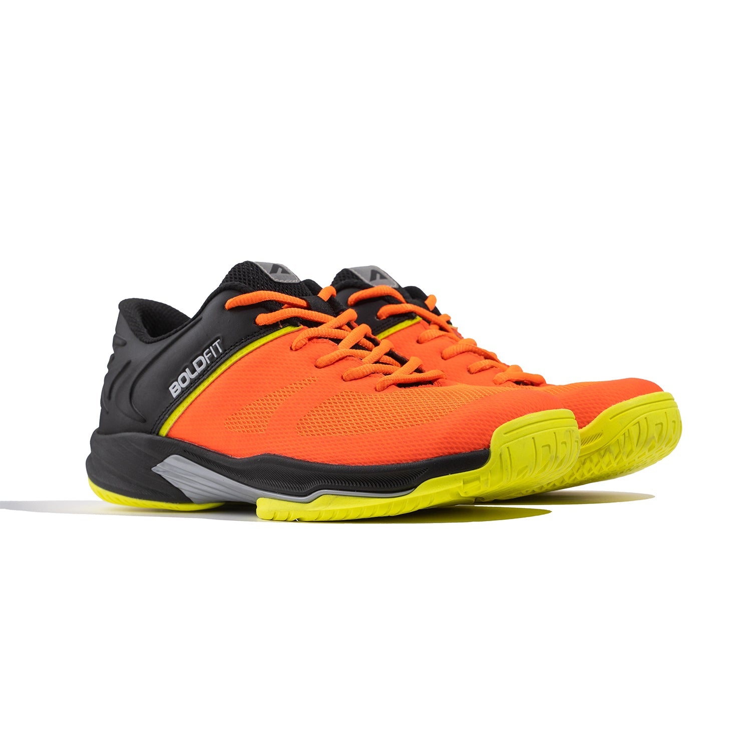 Inferno Mens Badminton Shoes - Orange-Black