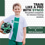 Synco Titan Football | Training Football | PVC Machine Stitched | Soccer Ball Size 5