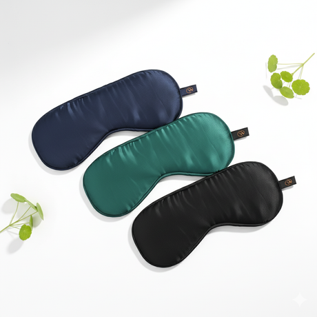Mulberry Silk Eye Mask (Set of 3 | Wiselife
